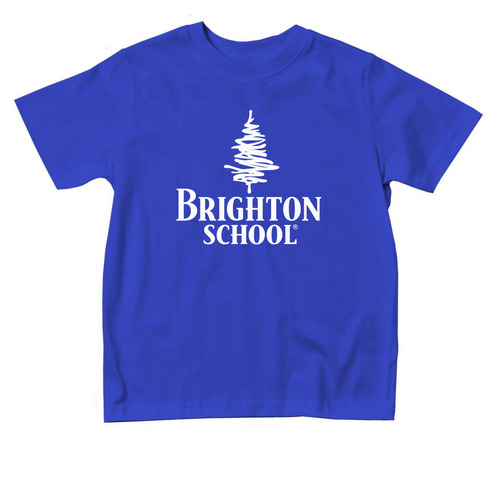 Brighton Logo Toddlers (Colorful), a Royal Blue Toddler Tee