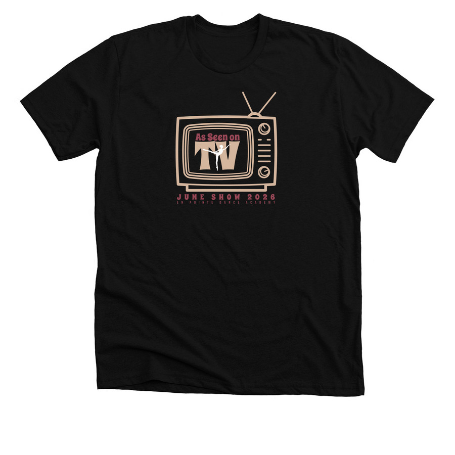 June Show 2026 T-Shirt, a Solid Black Blend Premium Unisex Tee