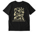 good humans rescue dogs&nbsp;, a Black Stanley/Stella Unisex Creator 2.0 Tee (back-view)