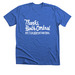 Thanks, Birth Control Top, a Heather True Royal Premium Unisex Tee