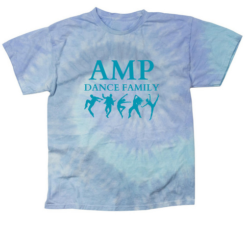 Summer 2024 Logo, a Lagoon Classic Tie Dye Tee