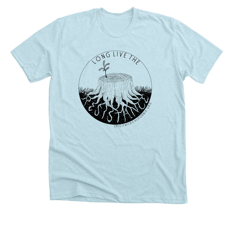 Long Live The Resistance, a Heather Ice Blue Premium Unisex Tee