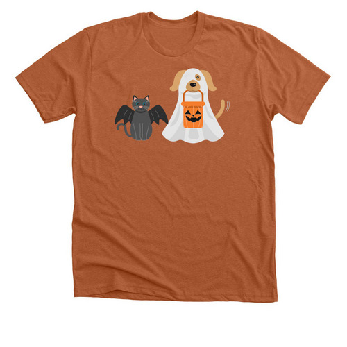 Fig & Chloe - Fall Colors, a Heather Autumn Premium Unisex Tee
