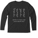 Abortion is a human right, a Vintage Black Triblend Long Sleeve Tee