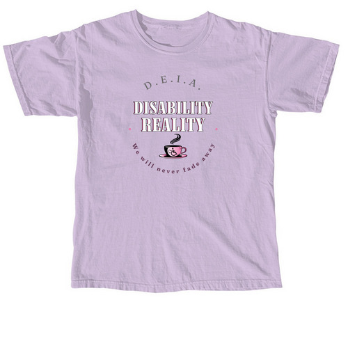 DEIA DisTeaPod, a Orchid Comfort Colors Unisex Tee