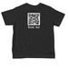 Toddler Tradition Center T-Shirt, a Black Toddler Tee (back-view)