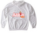 Annie Kids Cast Hoodie&nbsp;, a White Gildan Softstyle Pullover Hoodie (back-view)