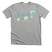 Say Happy Hour with your attire!, a Athletic Heather Premium Unisex Tee