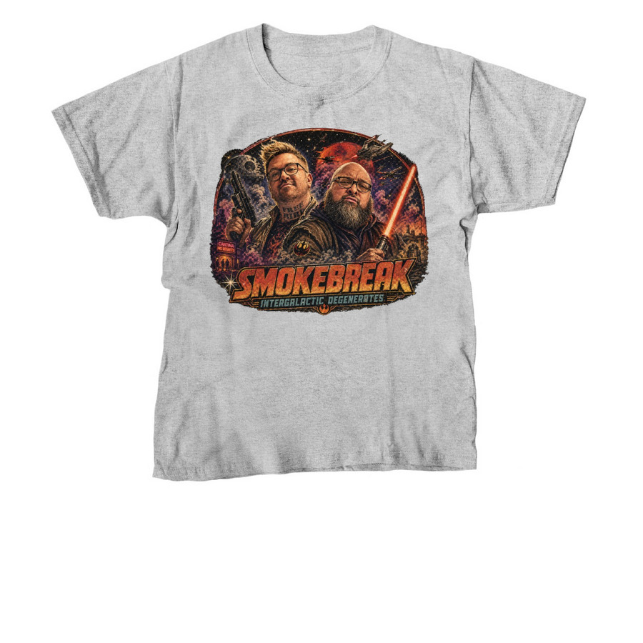 May The Break Be With You, a Sport Grey Youth Unisex Tee