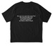 Curmudgeon: Legendary Leader, a Black Stanley/Stella Unisex Freestyler Heavyweight Tee (back-view)