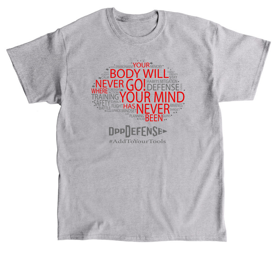 Mind and Body DPPDefense, a Sport Grey Classic Unisex Tee