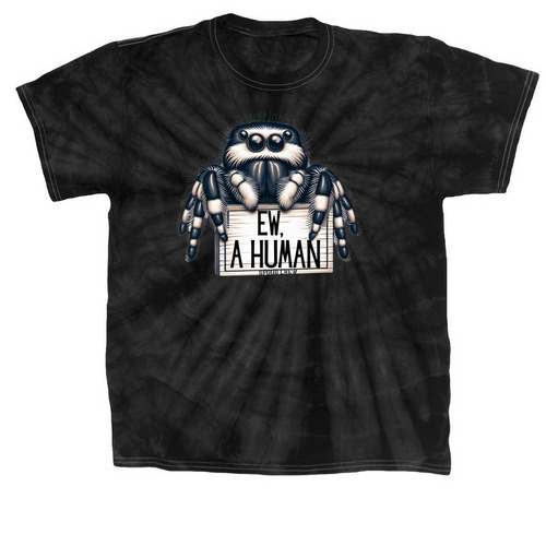 Ewwwwww, a Black Classic Tie Dye Tee