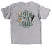 Respect the Locals, a Sport Grey Classic Unisex Tee (back-view)