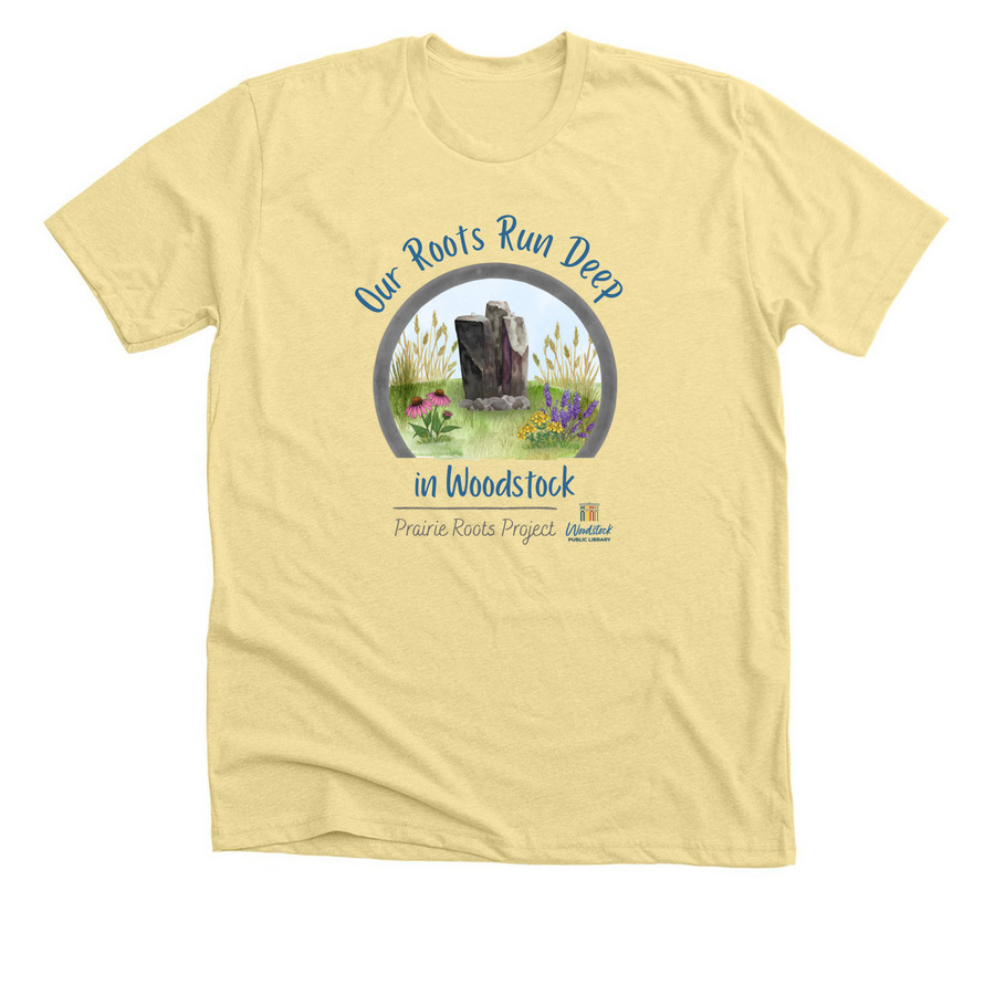 Our Roots Run Deep, a Heather French Vanilla Premium Unisex Tee