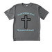 Jesus is hour saver, a Grey Concrete Heather Youth Performance Tee