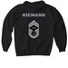 SEL, a Black Gildan Softstyle Pullover Hoodie (back-view)
