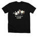 The Underfoots - Ivory Logo, a Solid Black Blend Premium Unisex Tee
