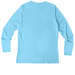 NCSC Water Test 2026, a Light Blue Women's UV Performance Long Sleeve Tee (back-view)