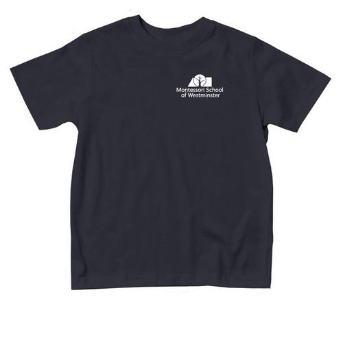 Toddler Tee: This is how we roll, a Navy Toddler Tee
