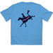 Pink Pony Club - Athletic, a Carolina Blue Classic Performance Tee (back-view)