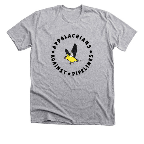 Appalachians Against Pipelines - Light Colors, a Athletic Heather Premium Unisex Tee