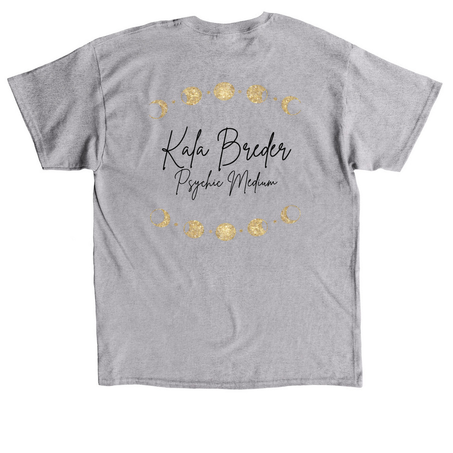 Energy never lies. Trust the vibe, a Sport Grey Classic Unisex Tee (back-view)