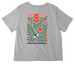 Rooted in Community MSCG Limited Release, a Athletic Heather Women's Heavyweight Tee (back-view)