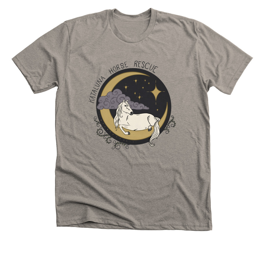 Kata-LUNA, a Heather Stone Premium Unisex Tee
