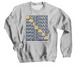 LNE Knights Knights Knights, a Sport Grey Crewneck Sweatshirt