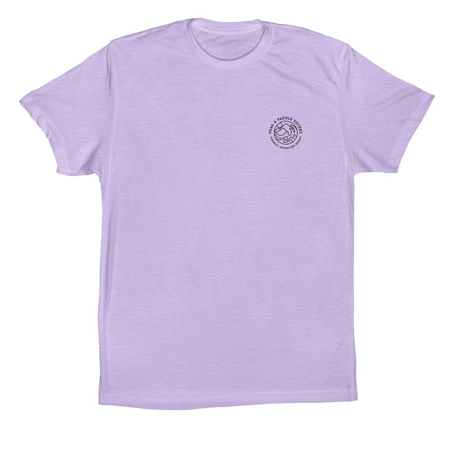Domestic Violence Awareness, a Dark Lavender Premium Cotton Tee
