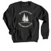 Our Evergreen League, a Black Crewneck Sweatshirt