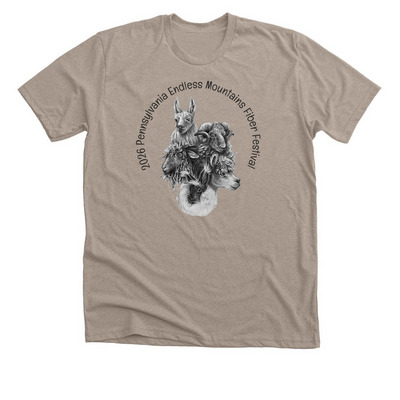 2026 Festival T-Shirts and Hoodies, a Heather Stone Premium Unisex Tee