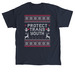 Protect Youth: Holiday Sweater (Dark), a Navy Classic Unisex Tee