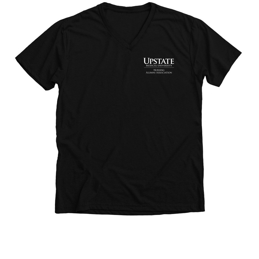 The Nurse - Tarot, a Solid Black Blend Premium V-Neck Tee