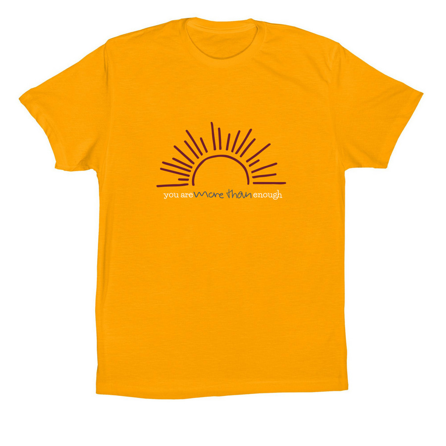 More Than Enough | Warriors Gold, a Gold Premium Cotton Tee