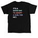 Good Day To Adopt, a Black Classic Unisex Tee