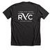 RVC Logo Tees & Sweaters, a Dark Grey Heather Premium Unisex Tee (back-view)