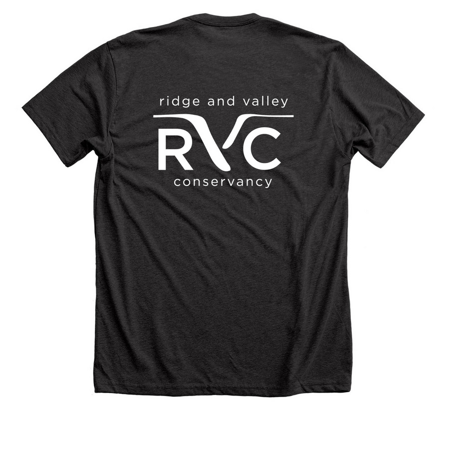 RVC Logo Tees & Sweaters, a Dark Grey Heather Premium Unisex Tee (back-view)