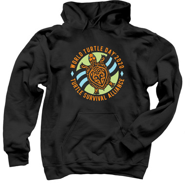 World Turtle Day 2020, a Black Pullover Hoodie