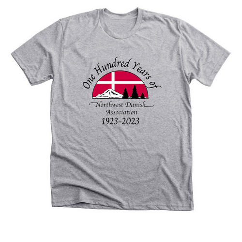 NWDA - Celebrating 100 Years!, a Athletic Heather Premium Unisex Tee