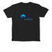 Pocket tee, a Black Comfort Colors Pocket Tee (back-view)