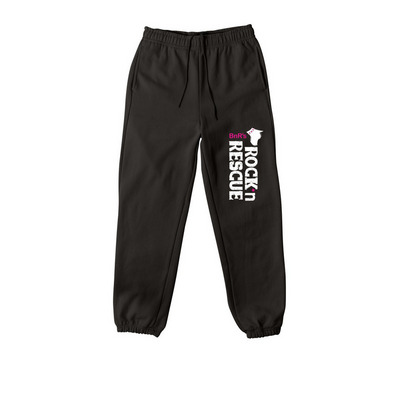 Rockin' Joggers, a Black Premium Heavyweight Jogger