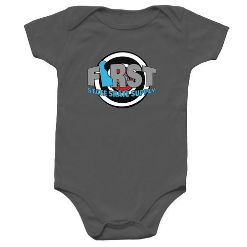 Lil Rollin On A Budget&nbsp;, a Charcoal Infant Onesie