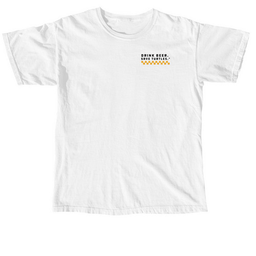 Drink Beer. Save Turtles.? for Team Terrapin!, a White Comfort Colors Unisex Tee