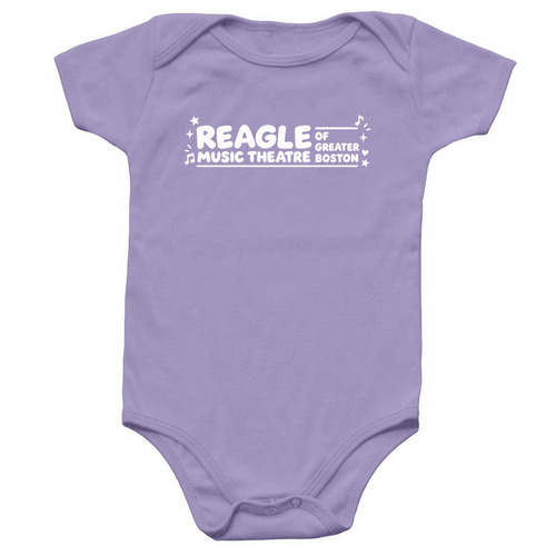 Bubble Logo Infant Onesie, a Lavender Infant Onesie