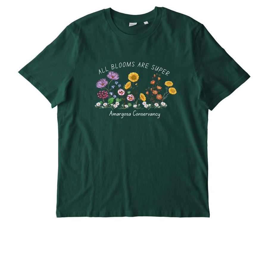 All Blooms Are Super, a Glazed Green Stanley/Stella Unisex Creator 2.0 Tee