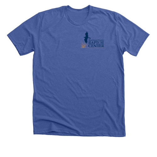 BPRC RAPTOR CENTER, a Solid True Royal Premium Unisex Tee