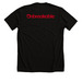 Blood Cancer United-Unbreakable Black, a Solid Black Blend Premium Unisex Tee (back-view)