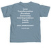 UUCCHC Shades of Blue, a Ice Blue Comfort Colors Unisex Tee (back-view)