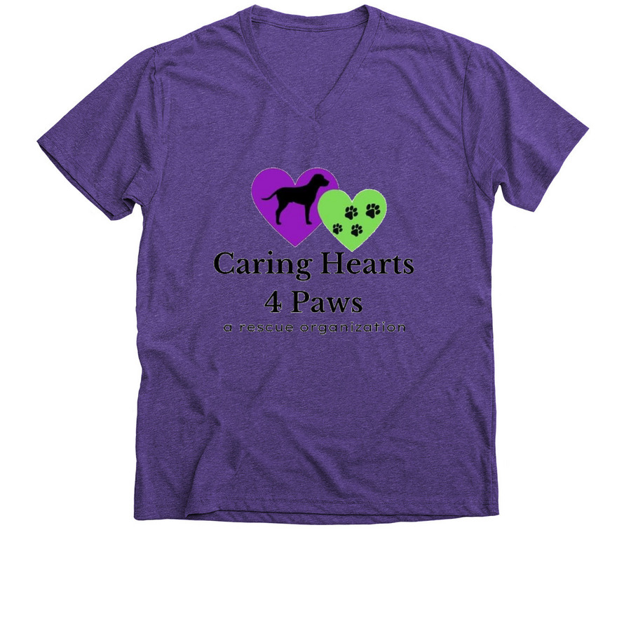 CH4P Logo, a Purple Rush Premium V-Neck Tee